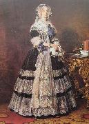 Franz Xaver Winterhalter Portrait of the Queen Spain oil painting artist